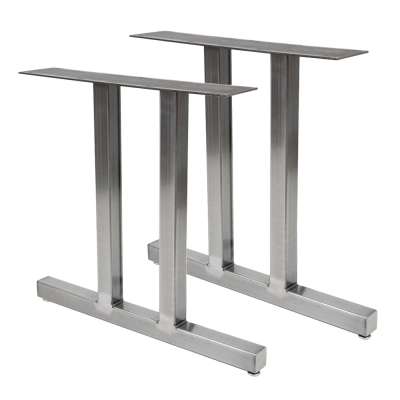 Cheap Price Steel Metal T Shape Stainless Steel Dining Table Legs