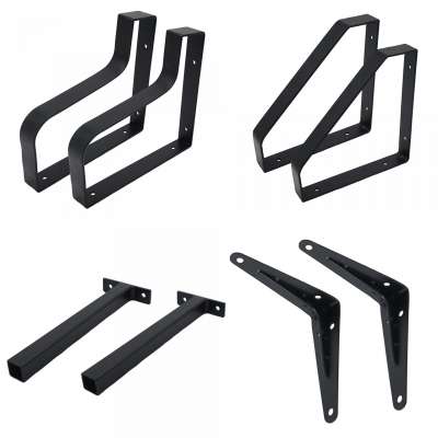 Wall Mounting Bracket Iron Right Custom Triangle Supports Shelving 90 Degree L Shaped Angle Metal Shelf Wall Mounting Bracket