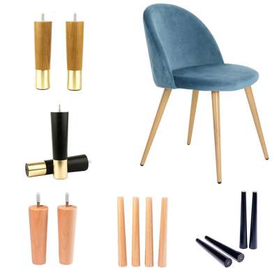 wholesale new design colorful wood stool legs chair legs ,wooden chair stool legs for furniture