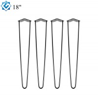 diy furniture projects 2 rod 10mm diameter 450mm 18 inch metal hairpin legs lowes hairpin legs bench legs